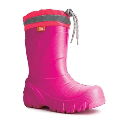 Image of Demar Mammoth Toddler Wellington Boots 6.5/7.5 UK Child (Label: 24/25) Pink