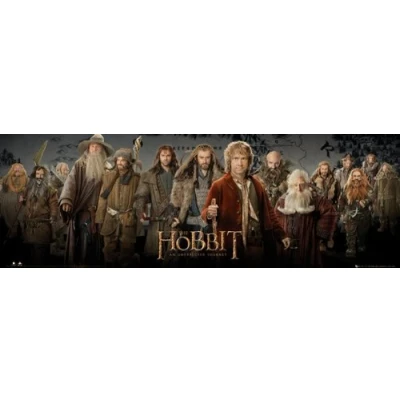 Image of The Hobbit  The Hobbit  Cast Poster  30,5x91,5 cm Poster