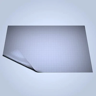 Image of Battle/Game Mat for DnD/D &amp; D Map Dry Erase Anti stain, Gravity flat Surface Multi portable 1 inch Square/Hex Grid 36 x 24 Play Dungeons and Dragons, Warhammer 40k, RPG Tabletop