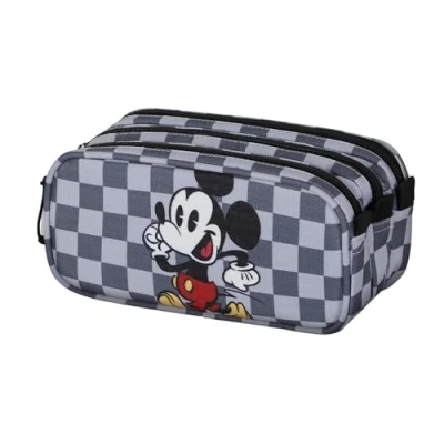 Image of Mickey Mouse Move Fan Trick Pencil Case 2.2, Grey, 23 x 11 cm