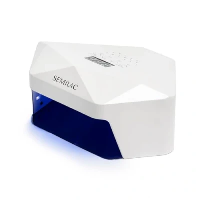 Image of Semilac Professional 54/36 W LED UV Lamp for Gel Nails. Nails Dryer with 4 Curing Times, Digital Display, Detachable Base Easy Manicure &amp; Pedicure. Fast Drying.