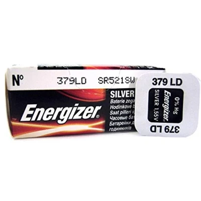 Image of Energizer Silver Oxide 379 Battery (280 59, D379, SB AC, DC, SR521SW, SR63)