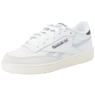 Image of Reebok Men&#039;s Club C Revenge Sneaker, FTWWHT/FEEGOO/VECNAV, 5 UK