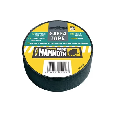 Image of Everbuild Gaffa Tape 50mm x 45m Black