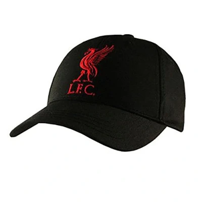 Image of Football Team Baseball Cap (Various Teams to choose from all come with Official Club Shop Tags), Liverpool (Black)