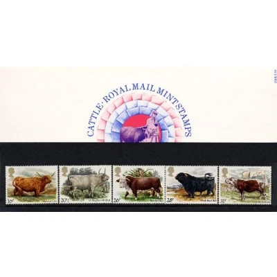 Image of 1984 Cattle Presentation Pack No. 151