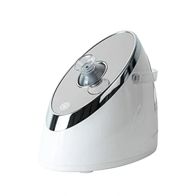 Image of HoMedics Nano Facial Steamer for Skin with Adjustable Steam Nozzle, Mist Spray and Temperature Control, Compact Portable Face Pores, Refreshing Hydration Care