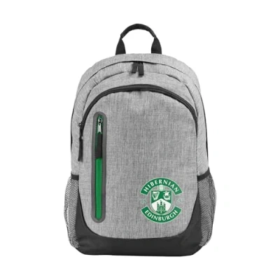 Image of FOCO Officially Licensed Hibernian FC Grey Football Backpack
