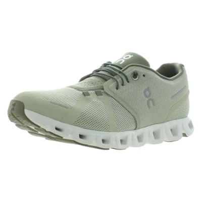 Image of On Cloud 5 Synthetic Textile Men&#039;s Low Top Trainers