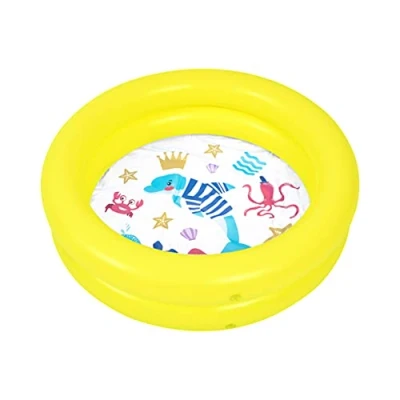 Image of SunClub Sea Animal 2 Ring Pool Yellow