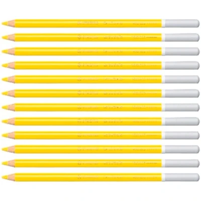 Image of Chalk Pastel Pencil STABILO CarbOthello Pack of 12 Neutral Yellow