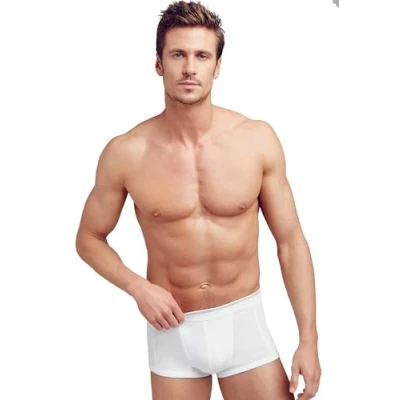 Image of Jockey® Modern Classic Y Front® Button Fly Boxer Trunk 2 Pack, White, XL