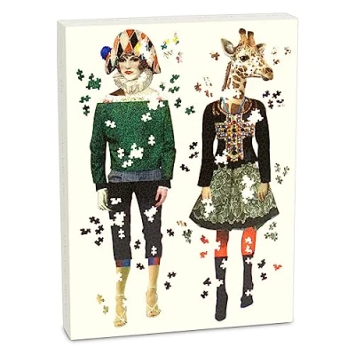 Image of Christian Lacroix Heritage Collection Love Who You Want 750 Piece Shaped Puzzle Set