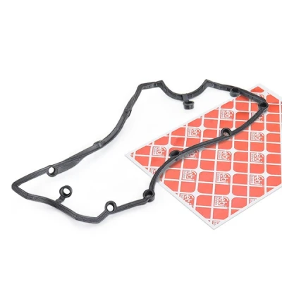 Image of 045103483C, 45103483C Rocker Cover Gasket FEBI BILSTEIN 34856 Rubber VOLKSWAGEN: Polo IV Hatchback, III Lupo / 3L