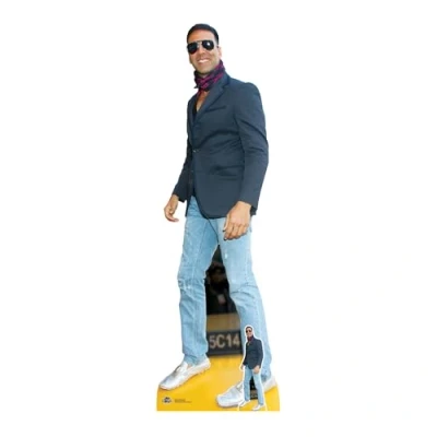 Image of Star Cutouts CS1116 Akshay Kumar Casual Height 181cm Cardboard Cutout