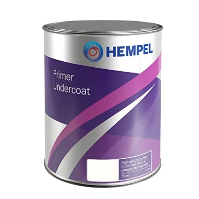 Image of Hempel Primer Undercoat White 750ml Boat Paint