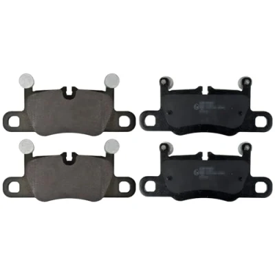 Image of 97035294703, 97035294901, 97035294904, 97035294905, 99135294800 Brake pad set FEBI BILSTEIN 175674 Rear Axle prepared for wear indicator