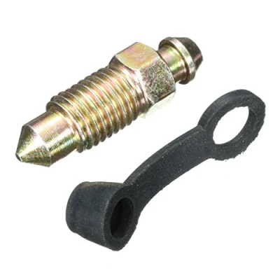 Image of C FUNN M10 x 1.25mm Brake Caliper Bleed Screw Nipple Dust Cap For Motorcycle Bike