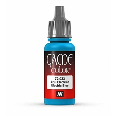 Image of Vallejo VJ72023 Game Color 17 ml Acrylic Paint Electric Blue