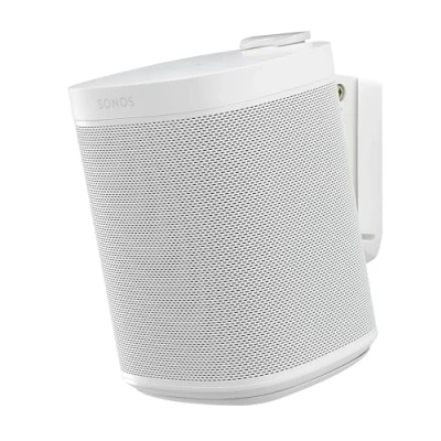Image of Mountson Wall Mount for Sonos One, SL &amp; Play:1 (Twin Pack, White)