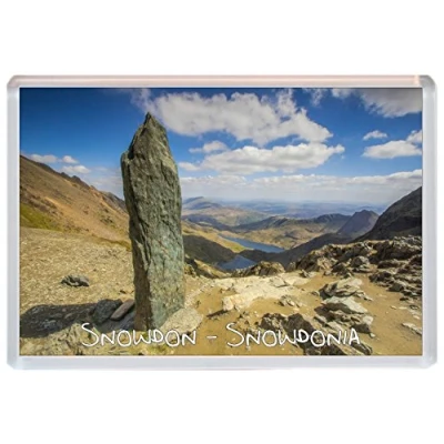 Image of Snowdon Snowdonia Jumbo Fridge Magnet Gift/Souvenir/Present