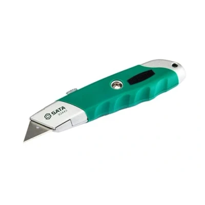 Image of SATA ST93443SC Heavy Duty Utility Knife With Comfort Grip Anti Slip