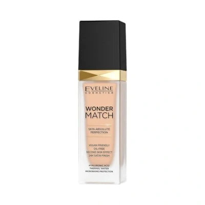 Image of Eveline Wonder Match Luxurious Foundation Adapting to Skin Tone No.16 Light Beige 30ml