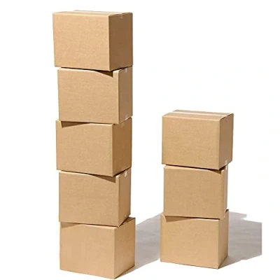 Image of 50 x Small Picking Packing Shipping Mailing Cardboard Boxes 8x6x4&quot;