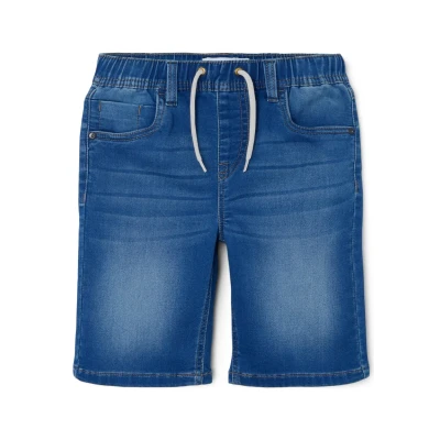 Image of NAME IT Boy&#039;s Nkmryan Jogger DNM L Shorts 6300 th Noos, Dark Denim Blue, 152 (EU)