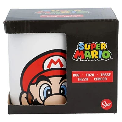Image of 11oz Ceramic Mug in Super Mario Gift Box