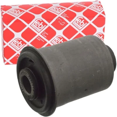 Image of 486320K010 Arm Bushes FEBI BILSTEIN 102794 Front Axle Left, Upper, Right 65,5mm Elastomer TOYOTA: HILUX VIII Pickup, 3 Pick up
