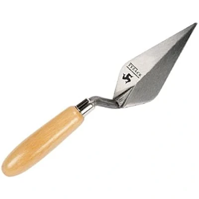 Image of Spear &amp; Jackson 11106Q Tyzack 6&quot; Blade Short Wood Handle Pointing Trowel