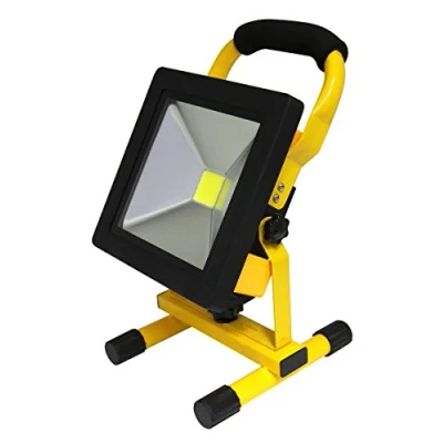 Image of 20w Slim Rechargeable LED Portable Work Floodlight Indoor/Outdoor Use IP65 Cordless