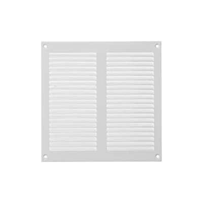 Image of 8&quot; x Inch / 200 mm White Air Vent Cover Steel Return Grilles for Ceiling and Sidewall HVAC with Insect Protection Screen (7.87&#039;&#039;x7.87&#039;&#039; Inch, White)