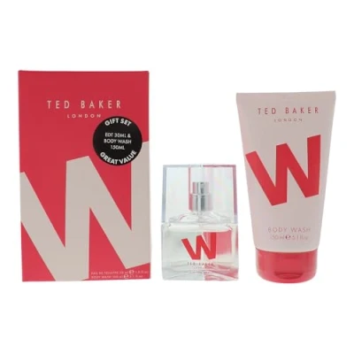Image of Ted Baker W Pink Gift Set 30ml EDT + 150ml Shower Gel