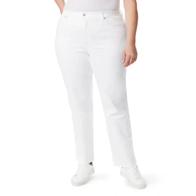 Image of Gloria Vanderbilt Women&#039;s Amanda Classic Taper Jean, Vintage White, 16 Short