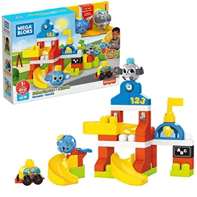 Image of Mega Bloks Peek A Blocks Schoolhouse
