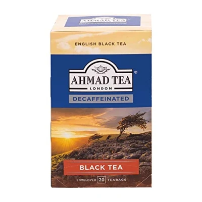Image of Ahmad Tea Decaffeinated Black 20 Teabag Sachets