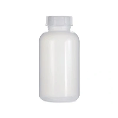 Image of Octopus 2000 ml wide neck bottle made of LDPE with screw cap, empty 2 litre chemistry bottle, laboratory lid as storage container for laboratory, kitchen or hobby
