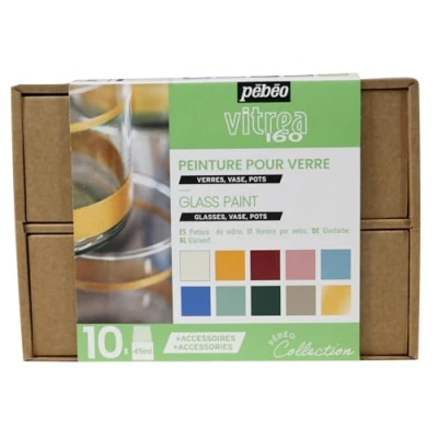 Image of Pebeo Collection Set, Assorted, 45 ml (Pack of 10)