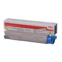 Image of OKI 45862814 (Yield: 10 000 Pages) Yellow Toner Cartridge