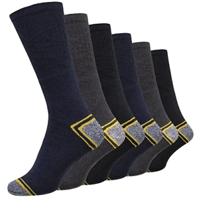 Image of Cob Stallion Men’s Work Socks Comfortable Breathable for Men Pack of 5 and 10 Pairs Multipack 6 11 UK