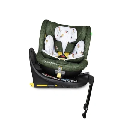 Image of COSATTO All in Extra i Size 360 Spin Rotating Car Seat Swivel, Group 0+123, 0 36 kg, 12years, ISOFIX, ERF, Exclusive Anti Escape System (Bureau)
