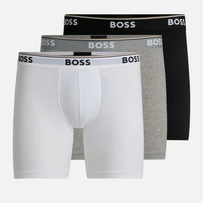 Image of BOSS Power 3 PACK Pants, Men&#039;s, Size: Small, Black/white/grey