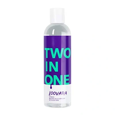 Image of Loovara 2 in 1 Massage Oil and Lubricant