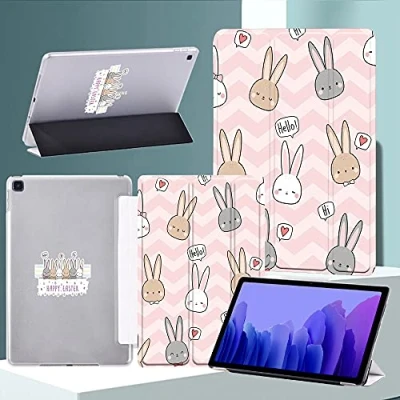 Image of Printed Leather Ultra slim lightweight Folio Tablet Stand Cover Case Fit Samsung Galaxy Tab A7 10.42020 (SM T500/ T505/ T507)