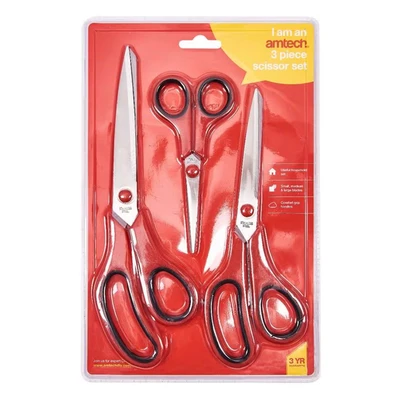 Image of Amtech 3 Piece Pro Scissors Set