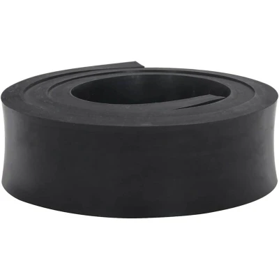 Image of vidaXL Rubber Edge for Snow Plow Black 200x10x2 cm