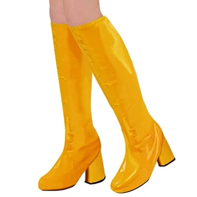 Image of W WIDMANN MILANO Party Fashion Women&#039;s Boot Covers, 60s, 70s, Disco, Dancer, Celebrity, Rockstar, Pop Star, Hippie, American, Carnival, Halloween, Theme Parties