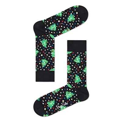 Image of Happy Socks Unisex Christmas Socks, Multi, 7 Mar UK